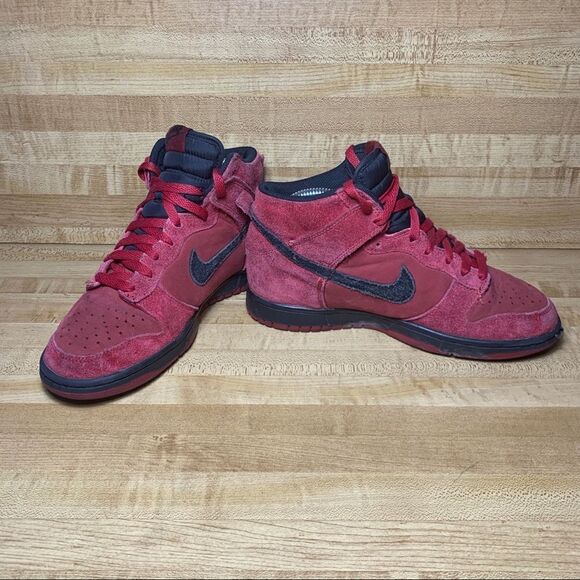 NIKE DUNK HI GYM SB TORO RED RAGING BULLS 6Y - Picture 6 of 8